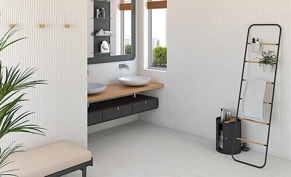 Tinker Carrelage Sol Effet Terrazzo<Carrelage Effet Terrazzo STRACCIATELLA 80x80 rectifié Miscela Nacar - Les Carreaux de Jean
