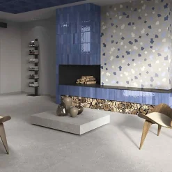 Les Carreaux De Jean  Carrelage Effet Terrazzo AMA 60x60 Rectifié Cenere - Les Carreaux de Jean- Carrelage Sol Effet Terrazzo