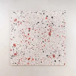 Les Carreaux De Jean  Carrelage Sol Effet Terrazzo<Carrelage Effet Terrazzo VENICE 60x60 Coral - Les Carreaux de Jean