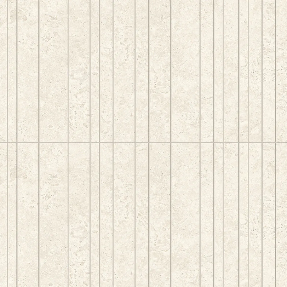 Ro'Ma Carrelage Travertin<Carrelage effet Travertin Blanc Cross Cut Scalpo 60x29,5x0,9 cm Mat Neravio - Mur intérieur (vendu par carton de 0,708 m²) - RO'MA