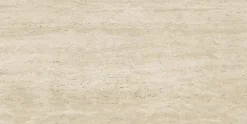 Ro'Ma Carrelage Carrelage effet Travertin Grège Vein Cut 60x30x0,9 cm Mat Neravio - Sol et mur intérieur (vendu par carton de 1,26 m²) - RO'MA CAR- Travertin