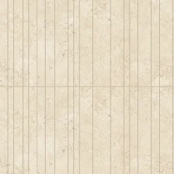 Ro'Ma Carrelage Carrelage effet Travertin Beige Cross Cut Scalpo 60x29,5x0,9 cm Mat Neravio - Mur intérieur (vendu par carton de 0,708 m²) - RO'MA- Travertin