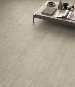 Ro'Ma Carrelage Carrelage effet Travertin Grège Vein Cut 278x120x0,6 cm Mat Neravio - Mur intérieur (vendu par carton de 3,336 m²) - RO'MA CARRELA- Travertin
