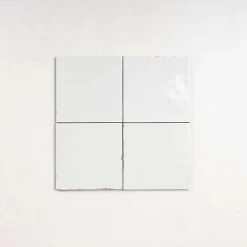 Les Carreaux De Jean Faïence Pour Cuisine|Faïence Pour Salle De Bains<Carrelage Effet Zellige Blanc AGADIR - Niebla 14,7x14,7 - Les Carreaux de Jean