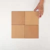 Les Carreaux De Jean  Carrelage Effet Zellige Beige AGADIR - Cotto Oscuro mate 14,7x14,7 - Les Carreaux de Jean- Faïence Pour Cuisine
