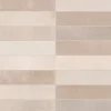 Ro'Ma Carrelage Carrelage effet Zellige Beige 20x6,5x0,85 cm Mat Serinor - Mur intérieur -- Carrelage Mural Uni|Carrelage Mural Pour Pièce À Vivre