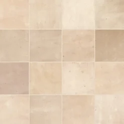 Ro'Ma Carrelage Carrelage Mural Uni<Carrelage effet Zellige Beige Sable 10,7x10,7x0,85 cm Samorel - Mur intérieur -