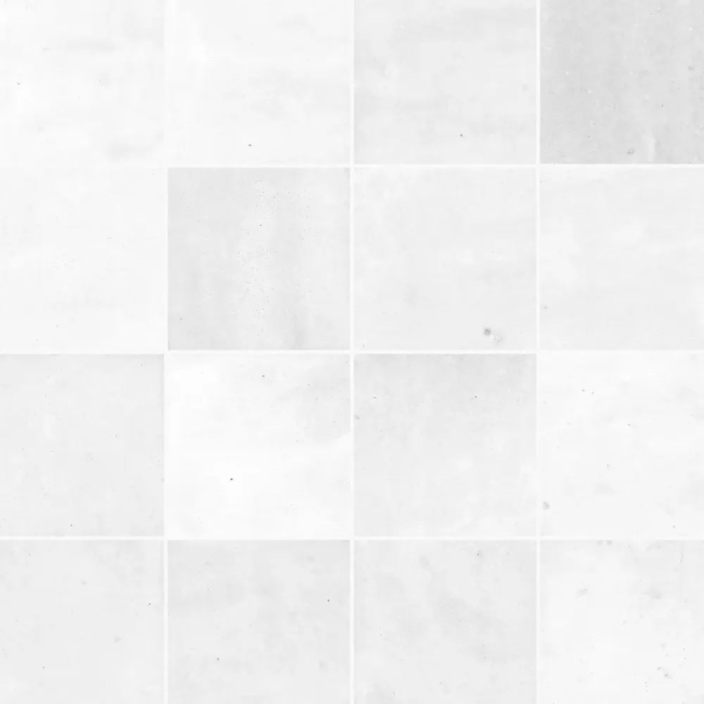 Ro'Ma Carrelage Carrelage Mural Uni<Carrelage effet Zellige Blanc 10,7x10,7x0,9 cm Velmio - Mur intérieur -