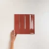 Les Carreaux De Jean  Carrelage Effet Zellige Bordeaux NARA Burdeos Gloss 7,5x30cm - Les Carreaux de Jean- Faïence Pour Douche|Faïence Pour Cuisine