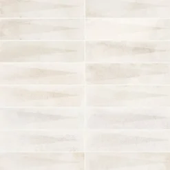 Ro'Ma Carrelage Carrelage Mural Uni<Carrelage effet Zellige 3D Beige Clair 24,6x6x0,85 cm Montel - Mur intérieur -