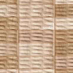 Ro'Ma Carrelage Carrelage Sol Pour Wc<Carrelage effet Zellige 3D Terracotta Seed 24,6x6x0,85 cm Azurel - Sol et mur intérieur -