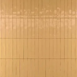 Les Carreaux De Jean  Carrelage Effet Zellige Jaune LUZ Giallo 5,3x30cm - Les Carreaux de Jean- Faïence Pour Douche