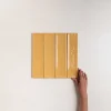 Les Carreaux De Jean  Faïence Pour Pièce À Vivre|Faïence Pour Douche<Carrelage Effet Zellige Jaune NARA Mostaza Gloss 7,5x30cm - Les Carreaux de Jean