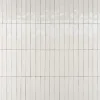 Les Carreaux De Jean  Faïence Pour Salle De Bains<Carrelage Effet Zellige LUZ Blanc 5,3x30cm - Les Carreaux de Jean