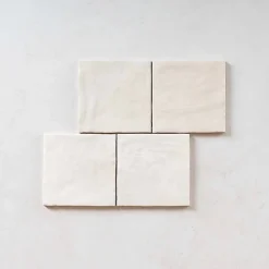 Gioia Materia Faïence Pour Douche|Faïence Pour Cuisine<Carrelage Effet Zellige LA RIVIERA 13,2x13,2 Wheat - Les Carreaux de Jean