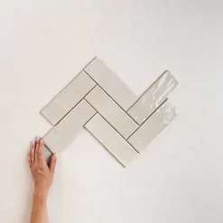 Gioia Materia Carrelage Effet Zellige LA RIVIERA 6,5x20 Vert - Les Carreaux de Jean- Faïence Pour Salle De Bains|Faïence Pour Cuisine