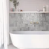 Les Carreaux De Jean  Carrelage Effet Zellige NOLITA Gris 6,5x20 - Les Carreaux de Jean- Faïence Pour Salle De Bains|Faïence Pour Cuisine