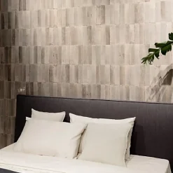 Les Carreaux De Jean Faïence Pour Douche|Faïence Pour Salle De Bains<Carrelage Effet Zellige TANGER 6x24 Greige - Les Carreaux de Jean