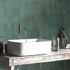 Les Carreaux De Jean  Faïence Pour Salle De Bains<Carrelage Effet Zellige Turquoise MANARA CLAY 10x10 Tamir Turquesa - Les Carreaux de Jean