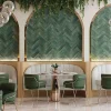 Les Carreaux De Jean  Faïence Pour Pièce À Vivre|Faïence Pour Cuisine<Carrelage Effet Zellige Vert Émeraude AGADIR - Selva 7x28 - Les Carreaux de Jean