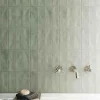 Les Carreaux De Jean  Carrelage Effet Zellige Vert Sauge MITTE Verde 6,5x20 - Les Carreaux de Jean- Faïence Pour Cuisine|Faïence Pour Douche