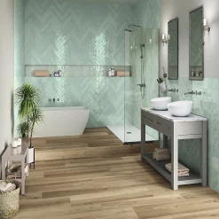 Concept Mosaïque Faïence Unie<Carrelage effet zellige 6,5x39,6cm FADO ACQUA
