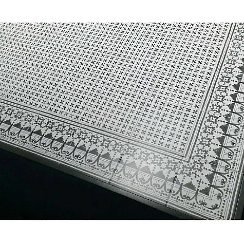 Aelle Carrelage Carrelage Extérieur Et Terrasse<Carrelage extérieur antidérapant effet pierre blanco 120x120 cm SEINE R BLANCO