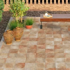 Aelle Carrelage Carrelage Sol Effet Pierre<Carrelage extérieur effet pierre méditerranéenne rustique 33,3x33,3 cm - MYK-PALA