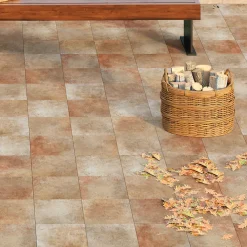 Aelle Carrelage Carrelage Sol Effet Pierre<Carrelage extérieur effet pierre méditerranéenne rustique 33,3x33,3 cm - MYK-PALA