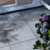 GoodHome Carrelage Extérieur Et Terrasse<Carrelage extérieur Kontainer gris 60 x 60 cm
