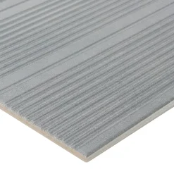 GoodHome Carrelage Extérieur Et Terrasse<Carrelage extérieur Kontempo anthracite 37 x 75 cm (vendu au carton)