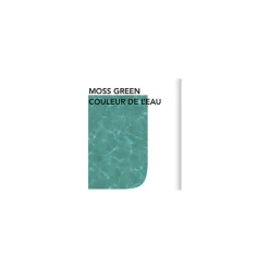 Aelle Carrelage Carrelage Extérieur Et Terrasse<Carrelage extérieur piscine carré vert brillant 15x15 cm SPA&POOLS MOSS GREEN