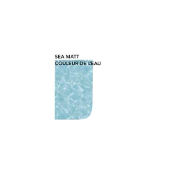 Aelle Carrelage Carrelage Extérieur Et Terrasse<Carrelage extérieur piscine carré bleu mate 15x15 cm SPA&POOLS SEA MAT