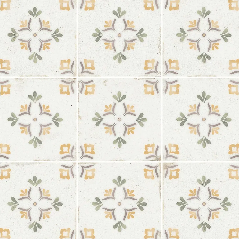 Ro'Ma Carrelage Carrelage Mural Pour Pièce À Vivre|Carrelage Mural Uni<Carrelage Florelis 14,8x14,8x0,77 cm Zirel - Mur intérieur -