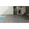 Gioia Materia Carrelage grès cérame effet terrazzo Wind 100x100 cm Gris Foncé, Anthracite - Naturel - boîte de 0.99 m2- Carrelage Sol Uni