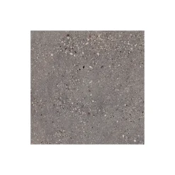 Gioia Materia Carrelage grès cérame effet terrazzo Wind 100x100 cm Gris Foncé, Anthracite - Naturel - boîte de 0.99 m2- Carrelage Sol Uni