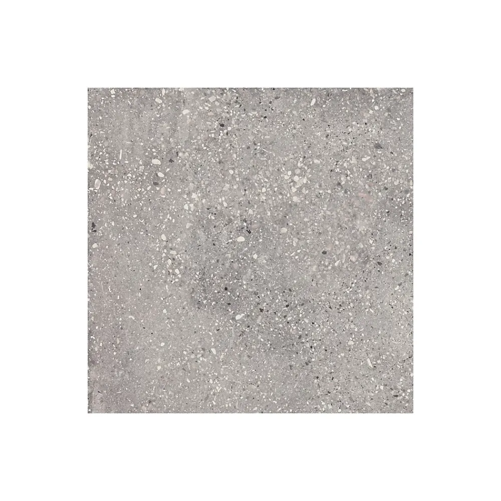 Gioia Materia Carrelage Sol Pour Wc<Carrelage grès cérame effet terrazzo Wind 100x25 cm Gris - Naturel - boîte de 1.75 m2