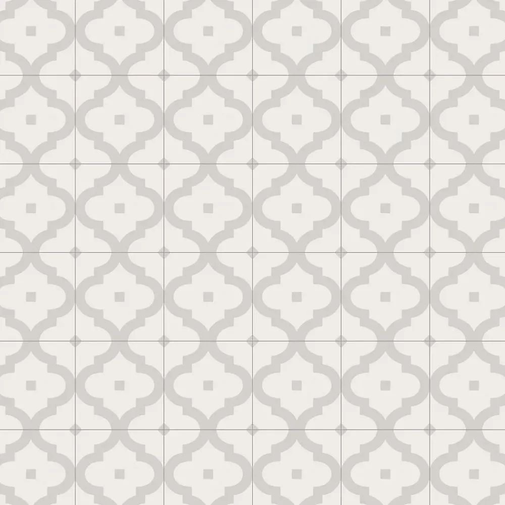 Gioia Materia Carrelage grès cérame effet carreau de ciment MAORI LADAKHI 20x20 cm Gris - Mat - boîte de 1 m2- Carrelage Sol Uni
