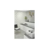 Gioia Materia Carrelage grès cérame effet terrazzo PORTOFINO 60x60 cm Gris Moyen - Semi-Poli / Lappato - boîte de 01.06 m2- Carrelage Sol Pour Wc|Carrelage Sol Uni