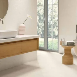 Gioia Materia Carrelage Sol Pour Wc<Carrelage grès cérame effet argile TERRA 60x30 cm Neve - Motif en relief - boîte de 1.08 m2