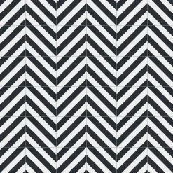 Gioia Materia Carrelage grès cérame effet carreau de ciment MAORI GOROKA 20x20 cm Noir - Mat - boîte de 1 m2- Carrelage Sol Uni