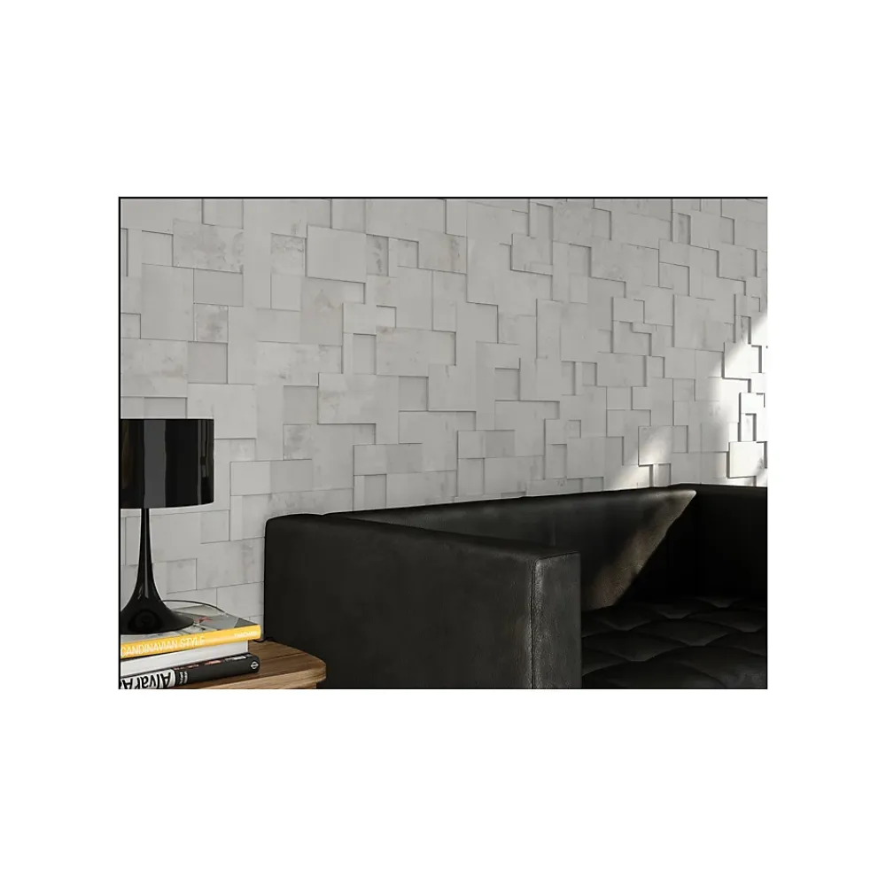 Gioia Materia Carrelage Sol Pour Wc|Carrelage Sol Uni<Carrelage grès cérame effet ciment brut REGENERATION 90x90 cm Gris Foncé, Anthracite - Semi-Poli / Lappato - boîte de 0.80 m2