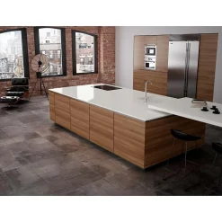 Gioia Materia Carrelage grès cérame effet béton brut TATTOO 90x90 cm Noir - - boîte de 1.601 m2- Carrelage Sol Pour Wc