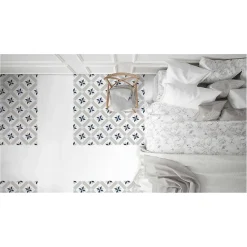 Gioia Materia Carrelage Sol Pour Wc<Carrelage grès cérame effet carreau ciment PARIS LUNA 25x25cm 25x25 cm Amande - Mat - boîte de 1.13 m2