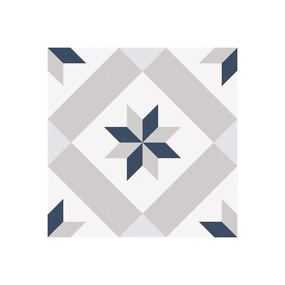 Gioia Materia Carrelage Sol Pour Wc<Carrelage grès cérame effet carreau ciment PARIS LUNA 25x25cm 25x25 cm Amande - Mat - boîte de 1.13 m2