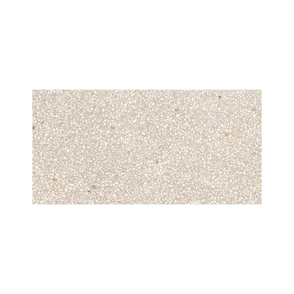Gioia Materia Carrelage Sol Pour Wc<Carrelage grès cérame effet terrazzo PORTOFINO 120x120 cm Crème - Sable - Semi-Poli / Lappato - boîte de 1.44 m2