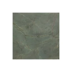 Gioia Materia Carrelage grès cérame effet marbre VERDE DORATO 120x60 cm Vert - Brillant / Poli - boîte de 1.44 m2- Carrelage Sol Uni