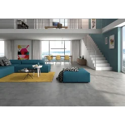 Gioia Materia Carrelage Sol Pour Wc<Carrelage grès cérame effet béton ciré CEMENTO 60x60 cm Gris Moyen - Semi-Poli / Lappato - boîte de 1.44 m2