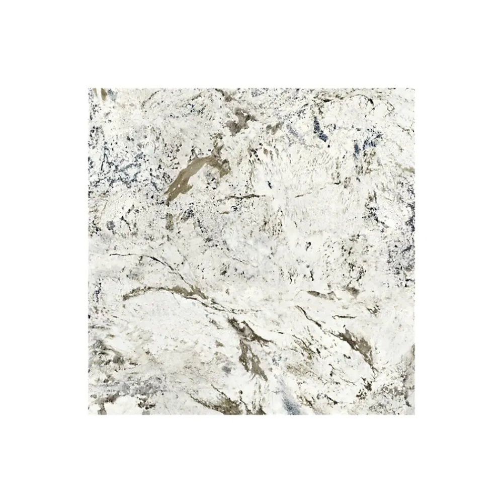 Gioia Materia Carrelage grès cérame effet marbre ALPES 280x120cm Blanc - Brillant / Poli - boîte de 3.36 m2- Carrelage Sol Uni