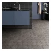 Gioia Materia Carrelage grès cérame effet rustique AL ANDALUS Etoile Mud - Mat - boîte de 0.49 m2- Carrelage Sol Uni